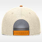 Gorra universitaria Nike ajustable para hombre Tennessee Primetime Rope 2-Tone Rise