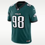 Jalen Carter Philadelphia Eagles Men's Nike Dri-FIT NFL Limited Jersey