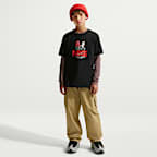 Playera para niños talla grande Nike Sportswear