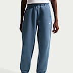 Nike Solo Swoosh Fleece Dar Paçalı Çocuk Basketbol Eşofman Altı