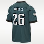 Saquon Barkley Philadelphia Eagles Big Kids' Game Jersey