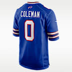 Jersey Nike de la NFL Game para hombre James Cook III Buffalo Bills