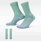 Κάλτσες μεσαίου ύψους Nike Running Lightweight (ένα ζευγάρι)