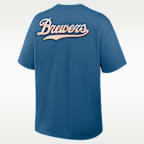 Milwaukee Brewers City Connect 2-Hit Max90 Pocket Men's Nike MLB T-Shirt