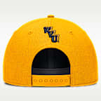 West Virginia Legacy Letter & Location Rise Men's Nike Dri-FIT College A-Frame Adjustable Hat