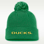 Gorro con dobladillo universitario Nike para hombre Oregon Peak
