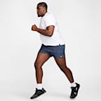 Shorts de correr Dri-FIT de 13 cm con forro de ropa interior para hombre Nike Stride