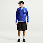 Chamarra deportiva de futbol de tejido Knit Nike Dri-FIT para hombre Chelsea FC Strike