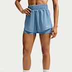 Nike One Women's Dri-FIT High-Waisted 8cm (approx.) 2-in-1 Shorts
