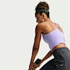 Nike One Women's Medium-Support Padded Adjustable Sports Bra Tank