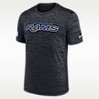 Los Angeles Rams Rivalries Collection Sideline Velocity Men's Nike Dri-FIT NFL T-Shirt
