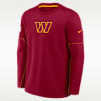 Washington Commanders Sideline Coaches Men's Nike Therma-FIT NFL Long-Sleeve T-Shirt