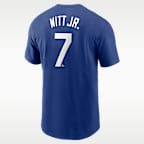 Bobby Witt Jr. Kansas City Royals Fuse Men's Nike MLB T-Shirt
