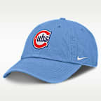 Chicago Cubs Club Alt Logo Men's Nike MLB Adjustable Hat