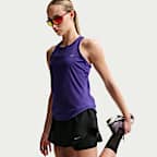 Nike Flow Pantalón corto de running 2 en 1 con cintura alta Dri-FIT - Mujer