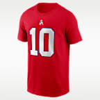 Drake Maye New England Patriots Men's Nike NFL T-Shirt