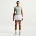 Damska koszulka z krótkim rękawem do tenisa Dri-FIT NikeCourt Advantage