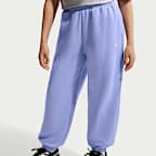 Pants holgados para niña Nike Sportswear Studio Fleece