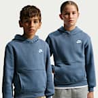 Sudadera con gorro sin cierre para niños talla grande Nike Sportswear Club Fleece