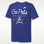 New England Patriots Rewind Hometown Slub Big Kids' Nike Dri-FIT NFL T-Shirt