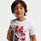Playera para niños talla grande Nike Sportswear