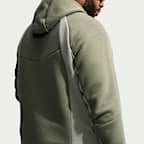 Nike Tech Men's Colour-Block Full-Zip Fleece Windrunner Jacket