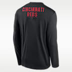 Cincinnati Reds 2-Hit Legend Men's Nike Dri-FIT MLB Long-Sleeve T-Shirt