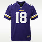 Justin Jefferson Minnesota Vikings 2024 Big Kids' Nike NFL Game Jersey