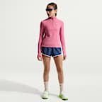 Maglia a manica lunga con zip a 1/4 Dri-FIT Nike – Bambina/Ragazza