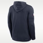Chicago Bears Sideline Men's Nike Dri-FIT NFL Long-Sleeve Hooded Top
