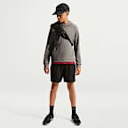 Sudadera con gorro sin cierre Dri-FIT con protección contra los rayos UV para niño talla grande Nike Primary Nanoknit