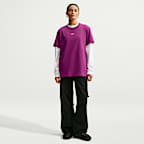Playera oversized para mujer Nike Sportswear Classic
