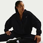 Cardigan i fleece Nike One Therma-FIT för kvinnor