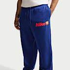 Pants de French Terry con dobladillo abierto Nike Sportswear Club para hombre
