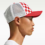 Gorra de futbol Nike Croacia Rise