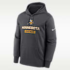Minnesota Vikings Toss Sweep Men’s Nike Therma NFL Pullover Hoodie