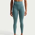 Leggings de tiro alto de 7/8 sin costura delantera para mujer Nike Zenvy