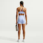 Nike Zenvy bikershorts met hoge taille voor dames (13 cm)
