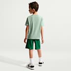 Nike Sportswear Little Kids' "Just Do It" Graphic T-Shirt and Mesh Shorts Set