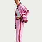 Pants deportivos de tiro medio para mujer Nike Studio Fleece Medium Weight "Nike Run Club"