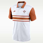 Polo universitaria Nike Dri-FIT para hombre Texas Legacy Vapor