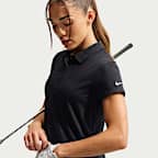 Nike Golf Club Women's Dri-FIT UV Short-Sleeve Golf Polo