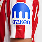 Atlético Madrid 2025/26 Stadium Home Older Kids' Nike Dri-FIT Football Replica Shirt