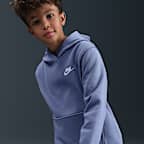Sudadera con gorro sin cierre para niños talla grande Nike Sportswear Club Fleece