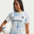 Inter Milan 2025/26 Stadium Away Women's Nike Dri-FIT Soccer Replica Jersey