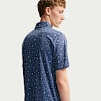 Nike Par Men's Dri-FIT Microprint Birds Golf Polo