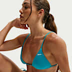 Parte superior del bikini de triángulo para mujer Nike Swim Effortless Essential