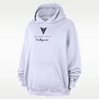 Sudadera con gorro sin cierre Nike de French Terry oversized para mujer Golden State Valkyries