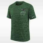 New York Jets Sideline Team Issue Velocity Big Kids' Nike Dri-FIT NFL T-Shirt