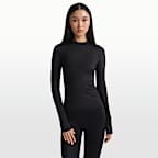 NikeSKIMS Shine Women's Long-Sleeve Crew-Neck Top